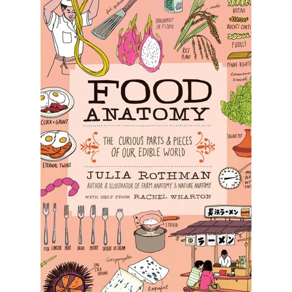 Food Anatomy: The Curious Parts & Pieces of Our Edible World -- Julia Rothman